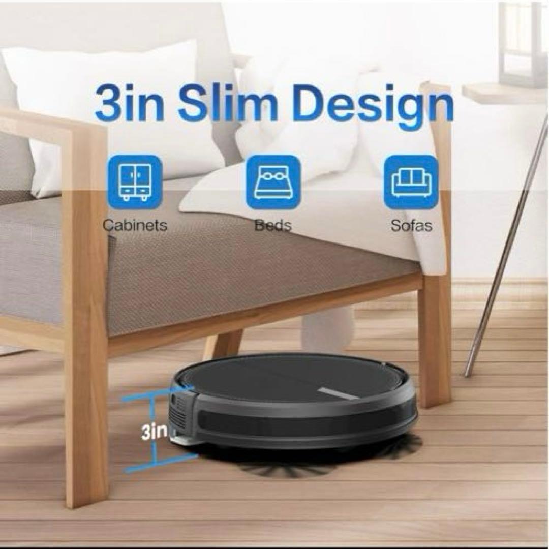 ロボット掃除機 水拭き 強力吸引 3000PA 140㎡間連続稼働 新品