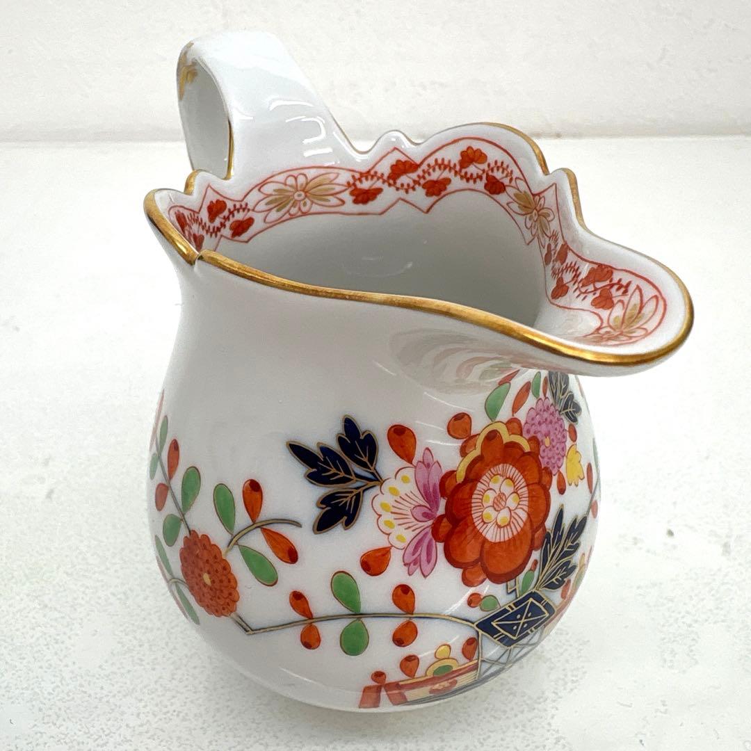 マイセン 柿右衛門写し 花模様 御所車 ティーポットセット カップ&ソーサー 皿