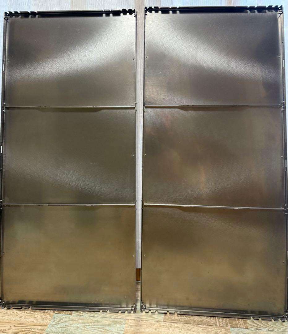  peak(スノーピーク)のステンレスキッチンテーブル