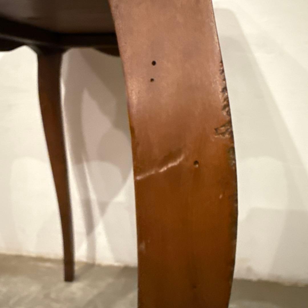 年末年始saleヴィンテージ　木製サイドテーブル　猫脚　引き出し付き