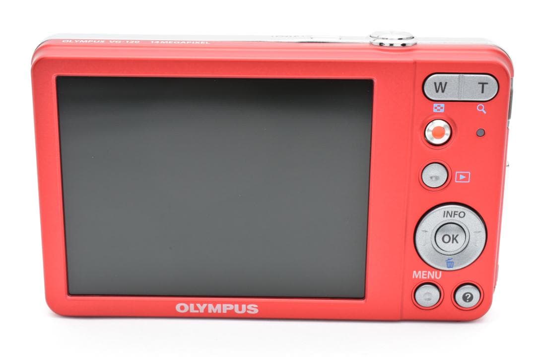 【新品未使用】OLYMPUS VG-120 レッド　動作確認済
