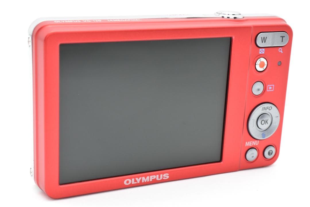 【新品未使用】OLYMPUS VG-120 レッド　動作確認済
