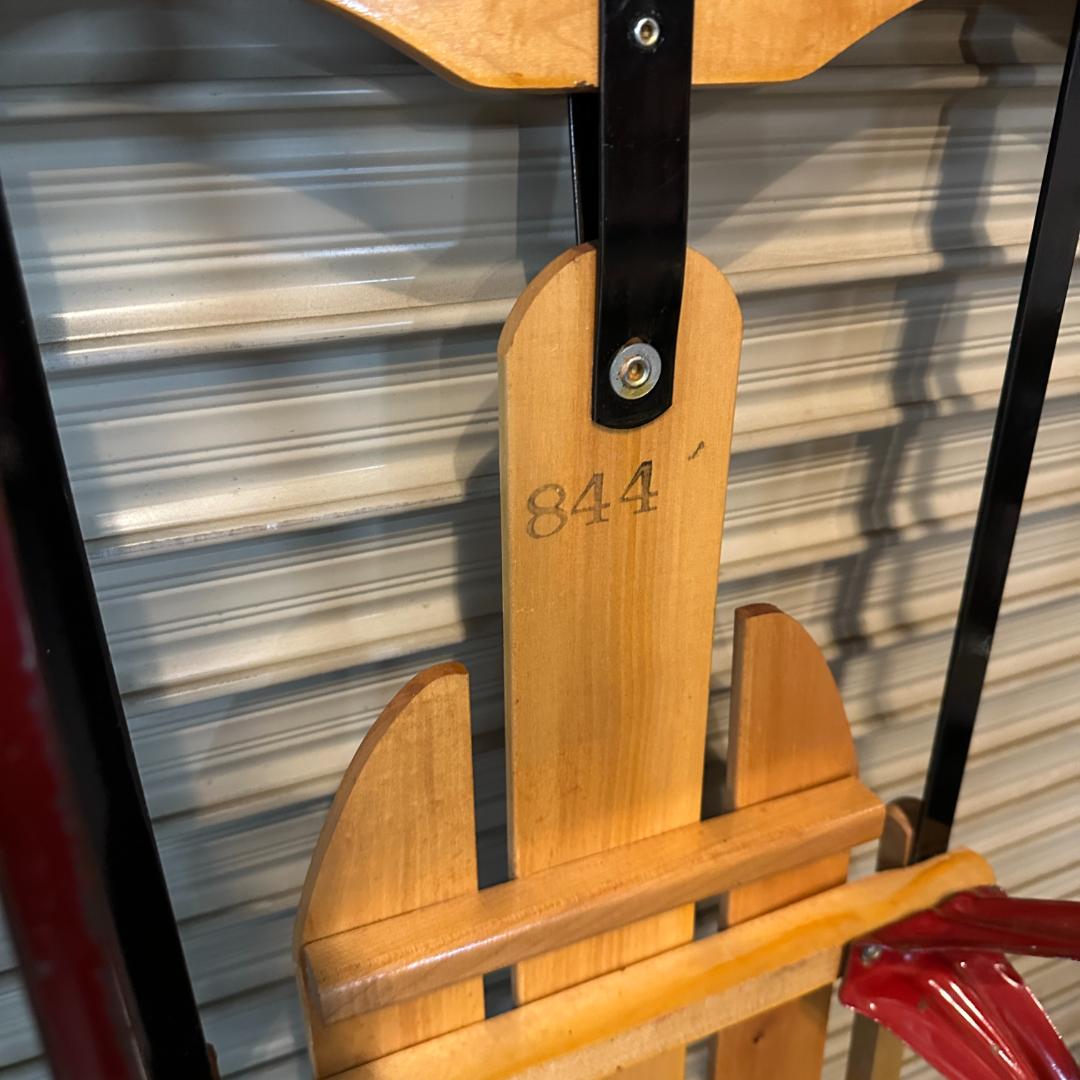 【希少】アメリカ製SPEEDAWAY 木製ヴィンテージソリ 店舗什器に