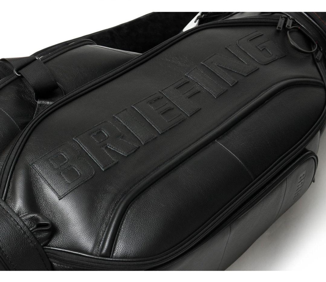 BRIEFING 本格牛革 キャディバッグ
