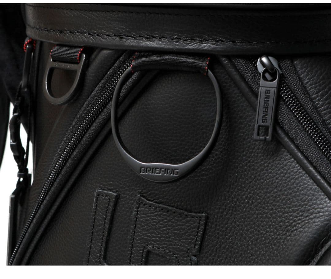 BRIEFING 本格牛革 キャディバッグ