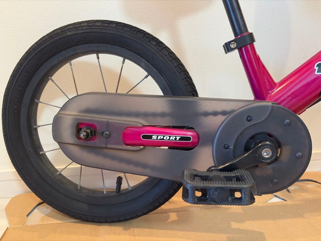 【ペダルあり】STRIDER 14X バランスバイク マゼンタ【即発送】