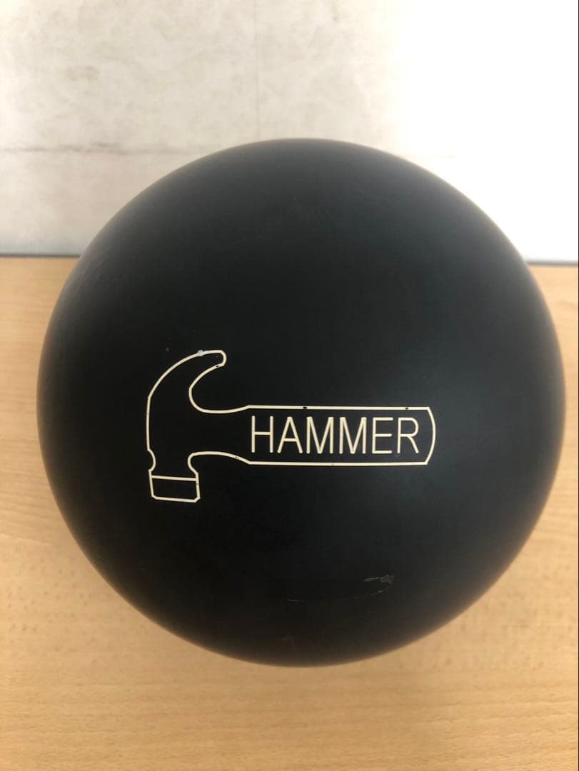 HAMMER ブラックウレタン ボウリングボール 15P