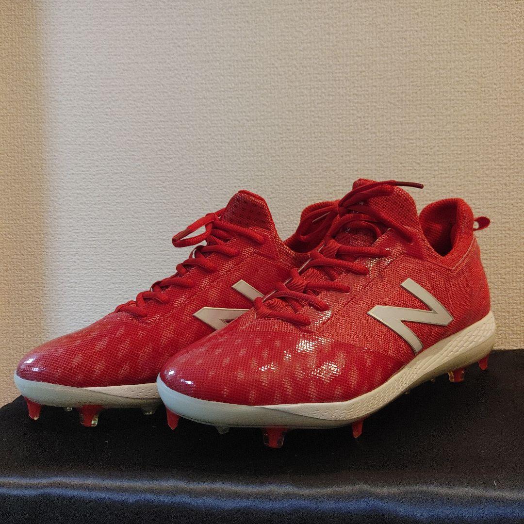 ニューバランス　野球　26.5センチ スパイク　ポイント レッド　未使用