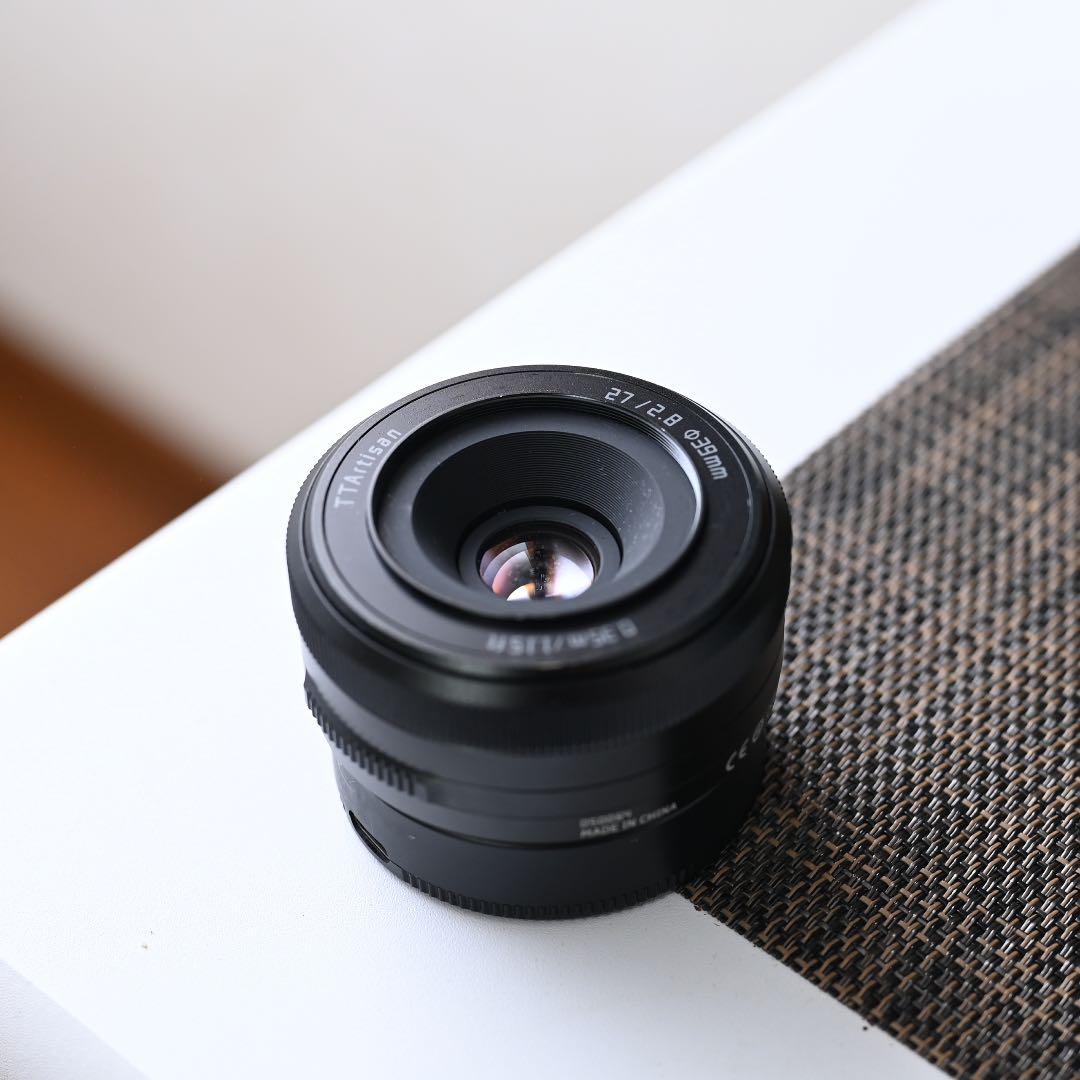 TTArtisan 27mm f2.8 Xマウント