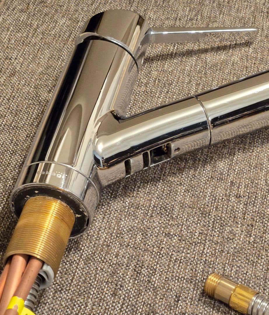 タカギ製『クローレ』蛇口一体型浄水器 みず工房（シングルレバー混合水栓）