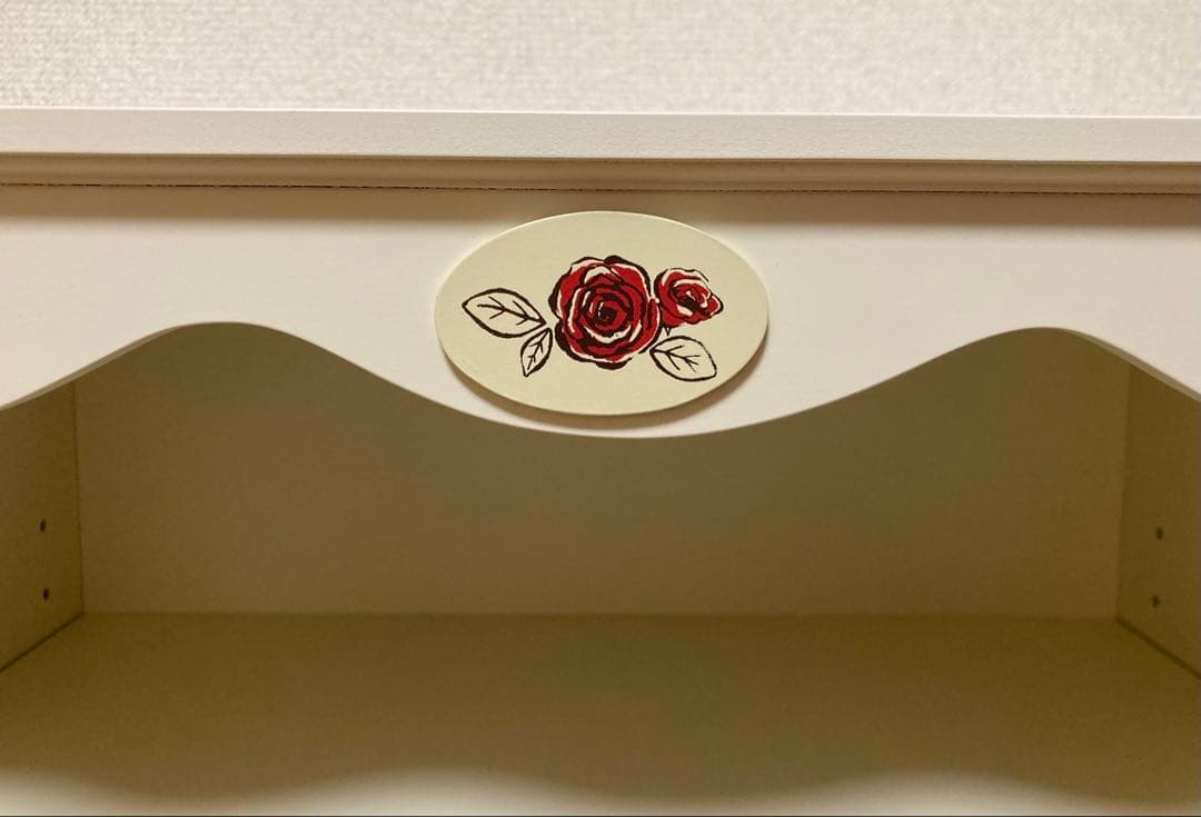 ベルメゾン 本棚風ラック ディズニー 美女と野獣