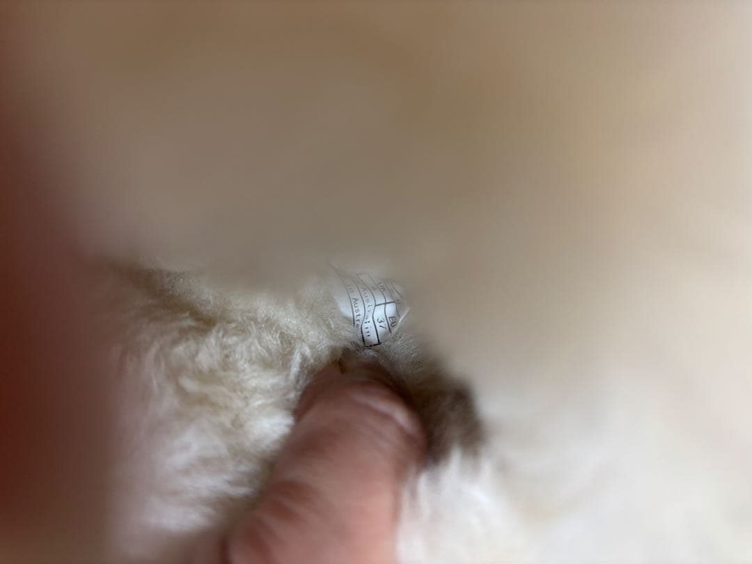 UGG 毛量最強　37cm超ふわふわムートンブーツ ベージュ