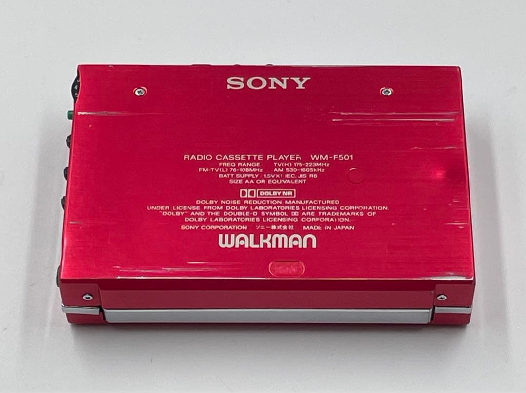 ジャンク　SONY WM-F501 Walkman カセットレコーダー