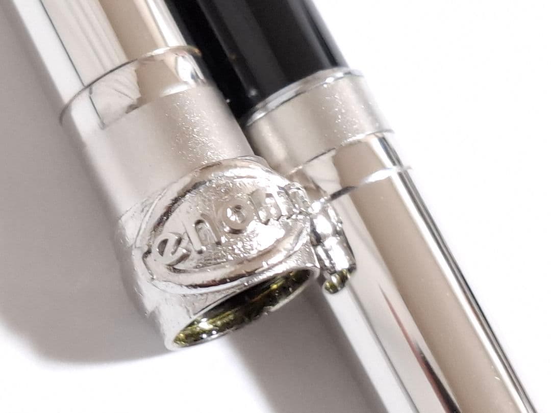 未使用　renoma PARIS レノマ　万年筆　ロジウム仕上げ　14K　細字