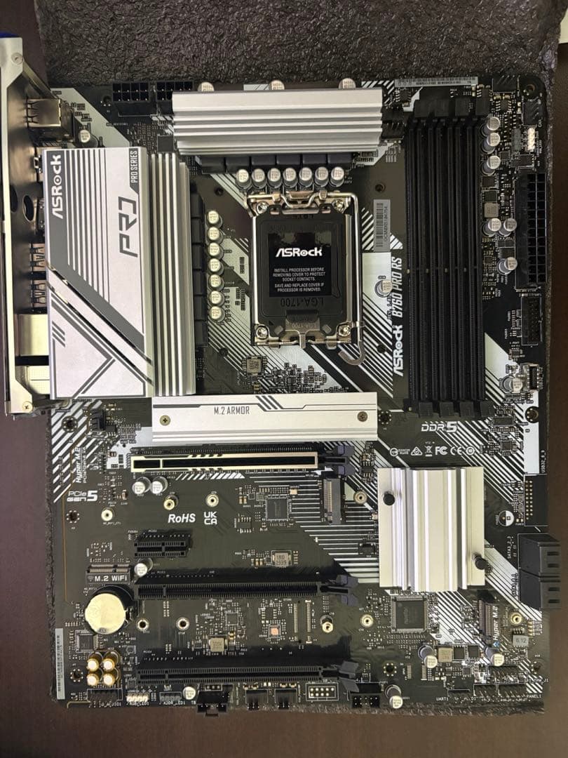 【セット品】i5 13400F、B760 PRO RS、RZ400 V2