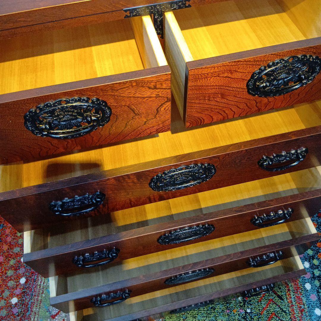 民芸箪笥　民芸家具　引き出し箪笥