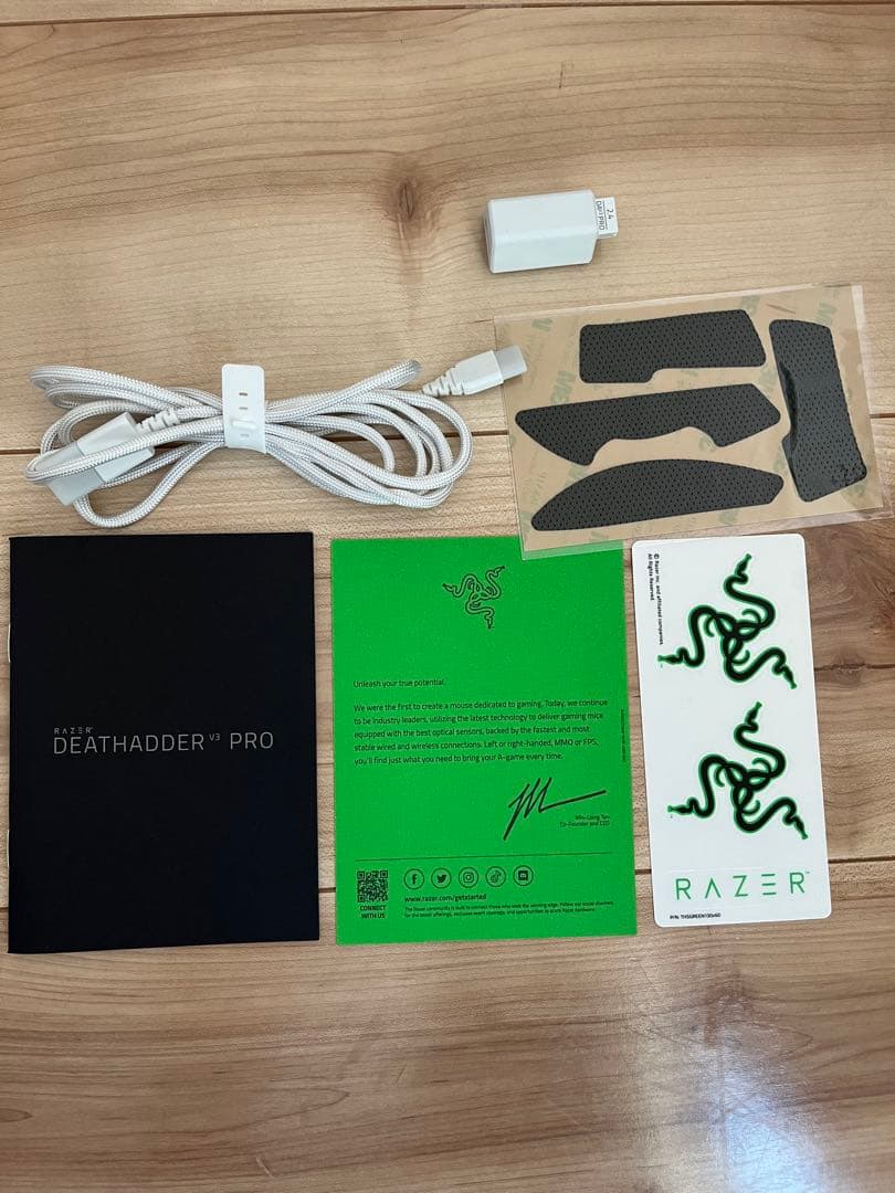 Razder Deathadder V3 Pro + 8000hzドングル