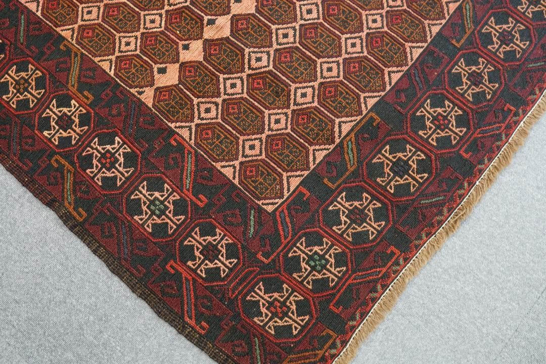 ペルシャ 手織りキリム 181×150 ヴィンテージラグ