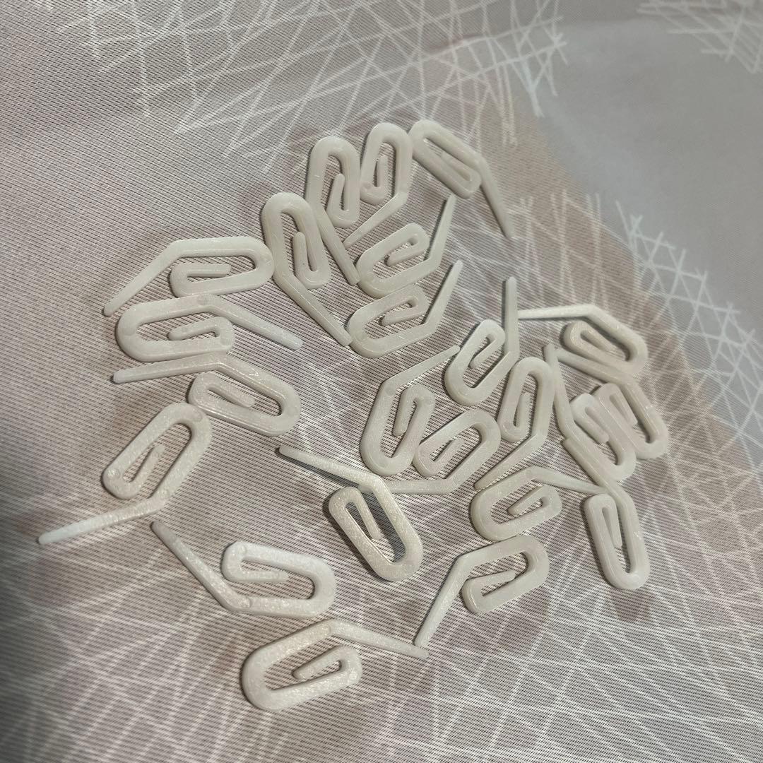 長さ173cm北欧大判カーテン ライトグレー