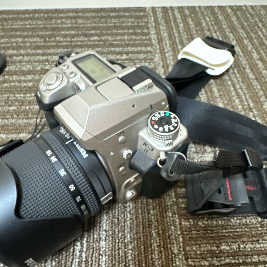 PENTAX K-3 II シルバー 一眼レフ 本体 DA18-135 望遠