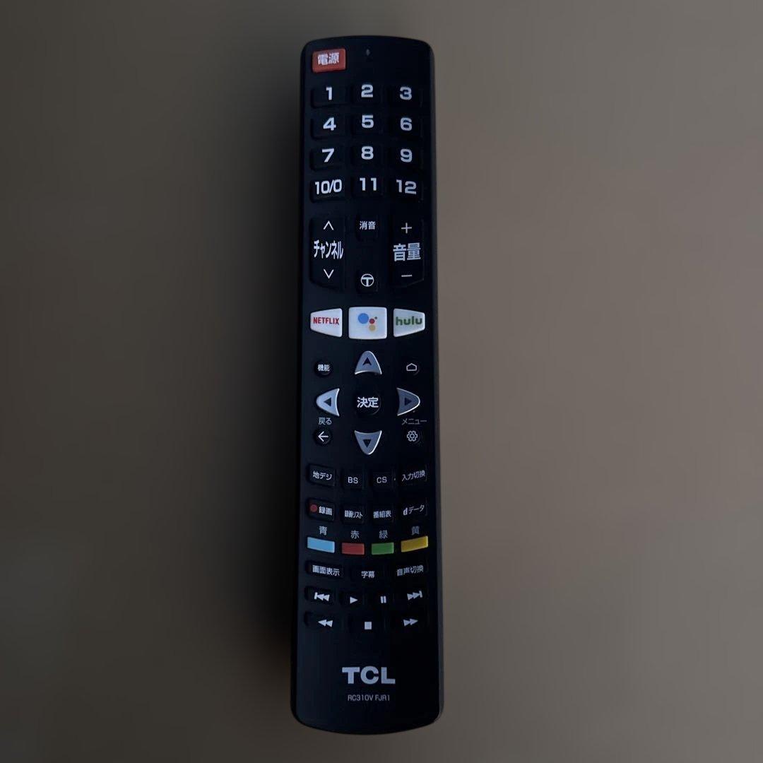 TCL 43V型 Android TV 4K液晶テレビ 43P8B