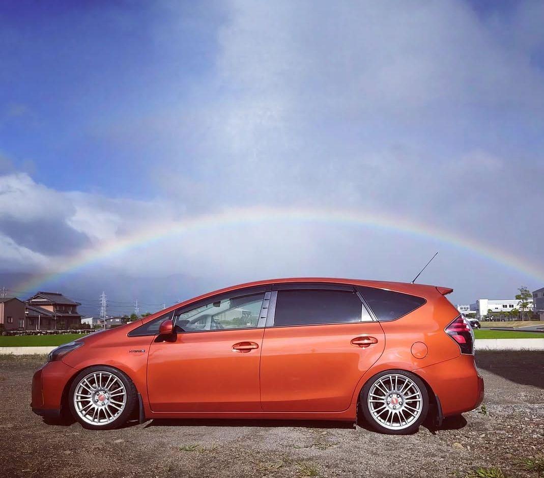 プリウスα テイン ストリートフレックス 車高調 street flex