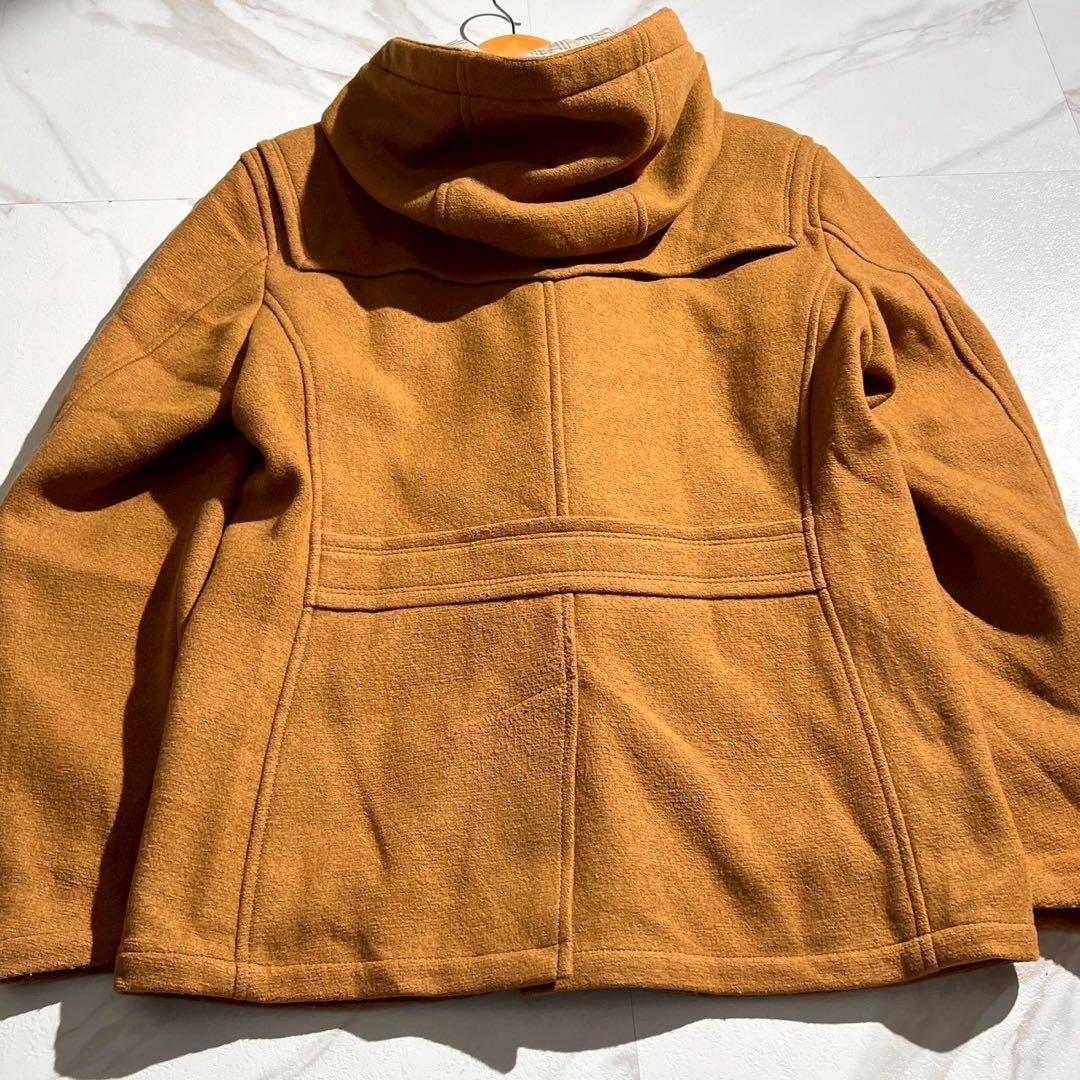 【希少】バーバリーブラックレーベル ダッフルコート ノバチェック イエロー L