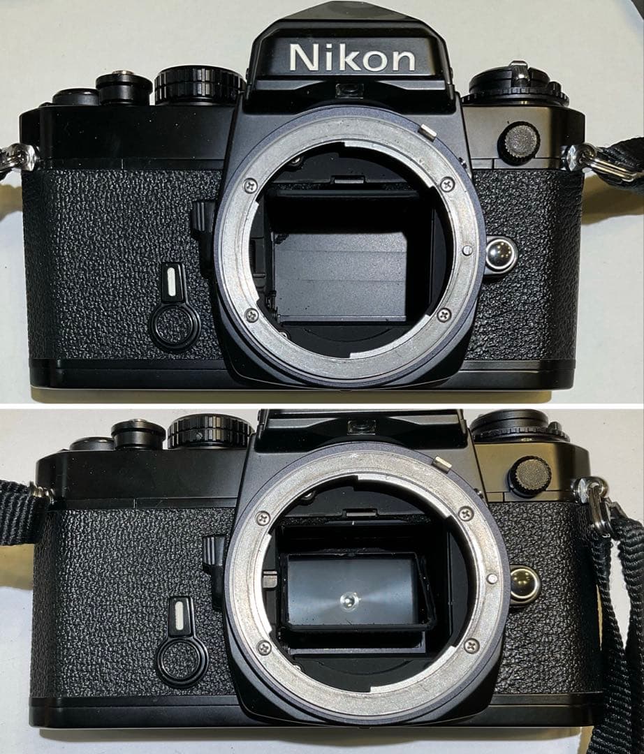 ニコン　NIKON FE　本体　ベルト　レンズｘ３　ケース　レリーズ　フィルター