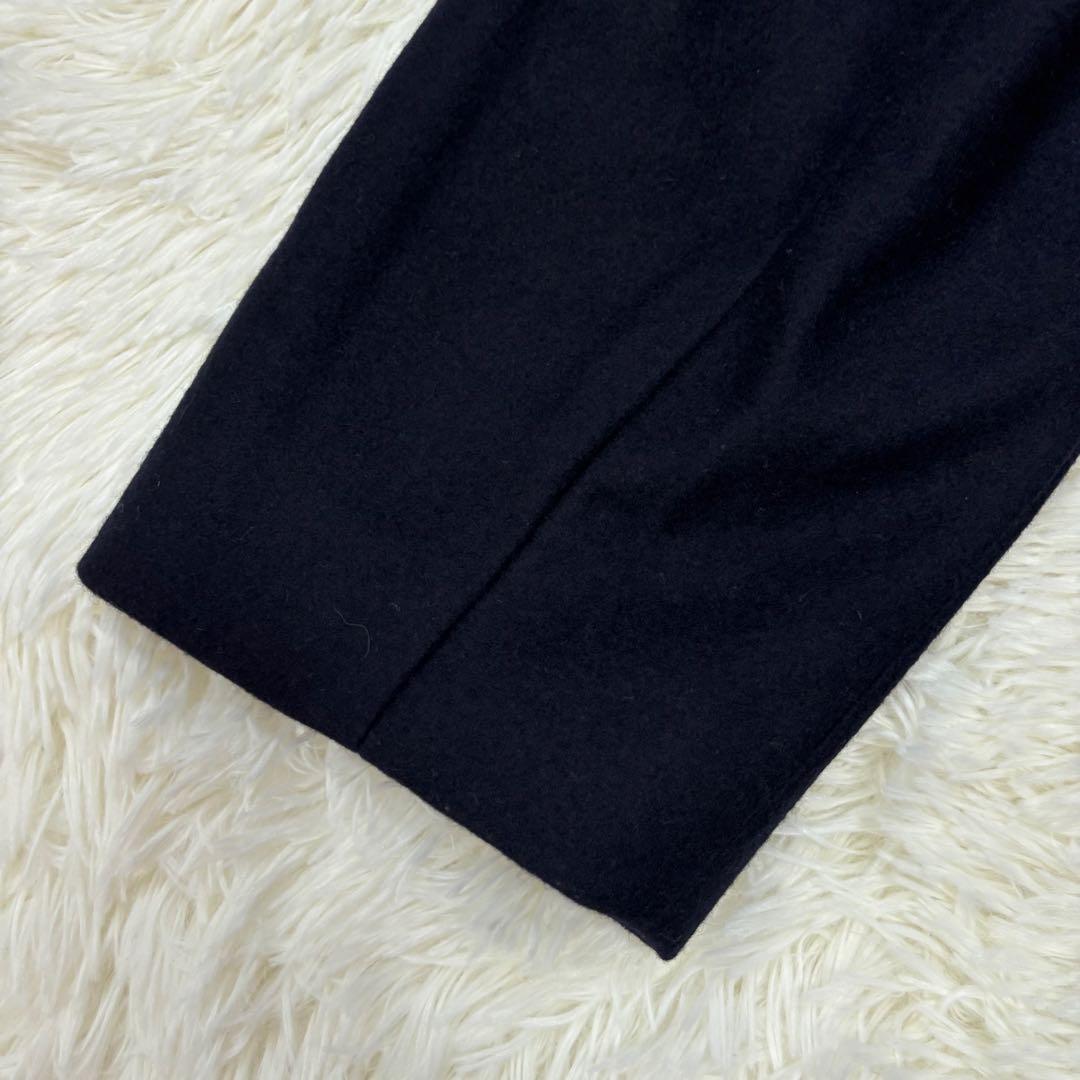 マッキントッシュ✨ショートダブルメルトンコート✨現行品刻印ボタン✨オーバーサイズ