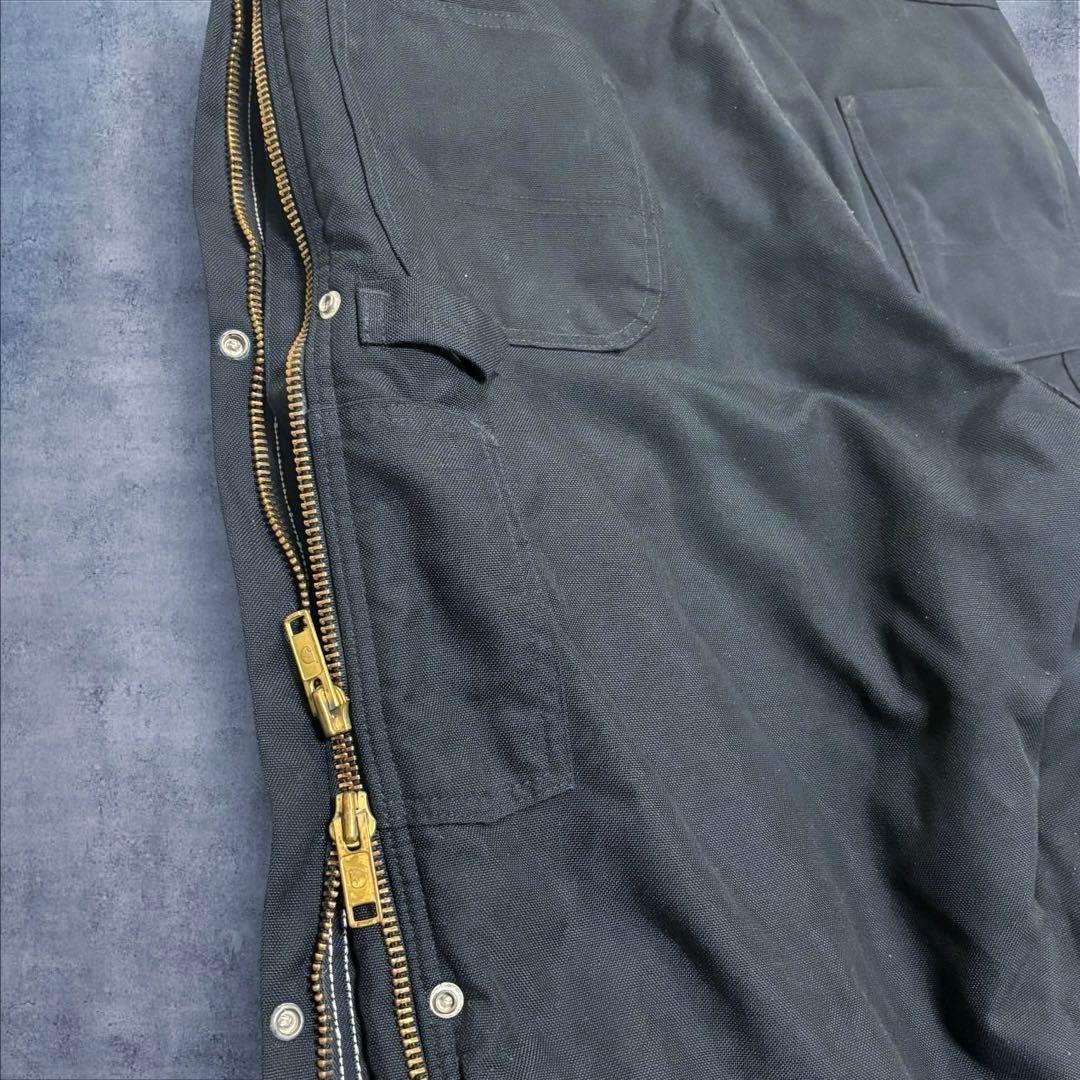激レア 80s Carhartt ダック ダブルニー オーバーオール 38x32