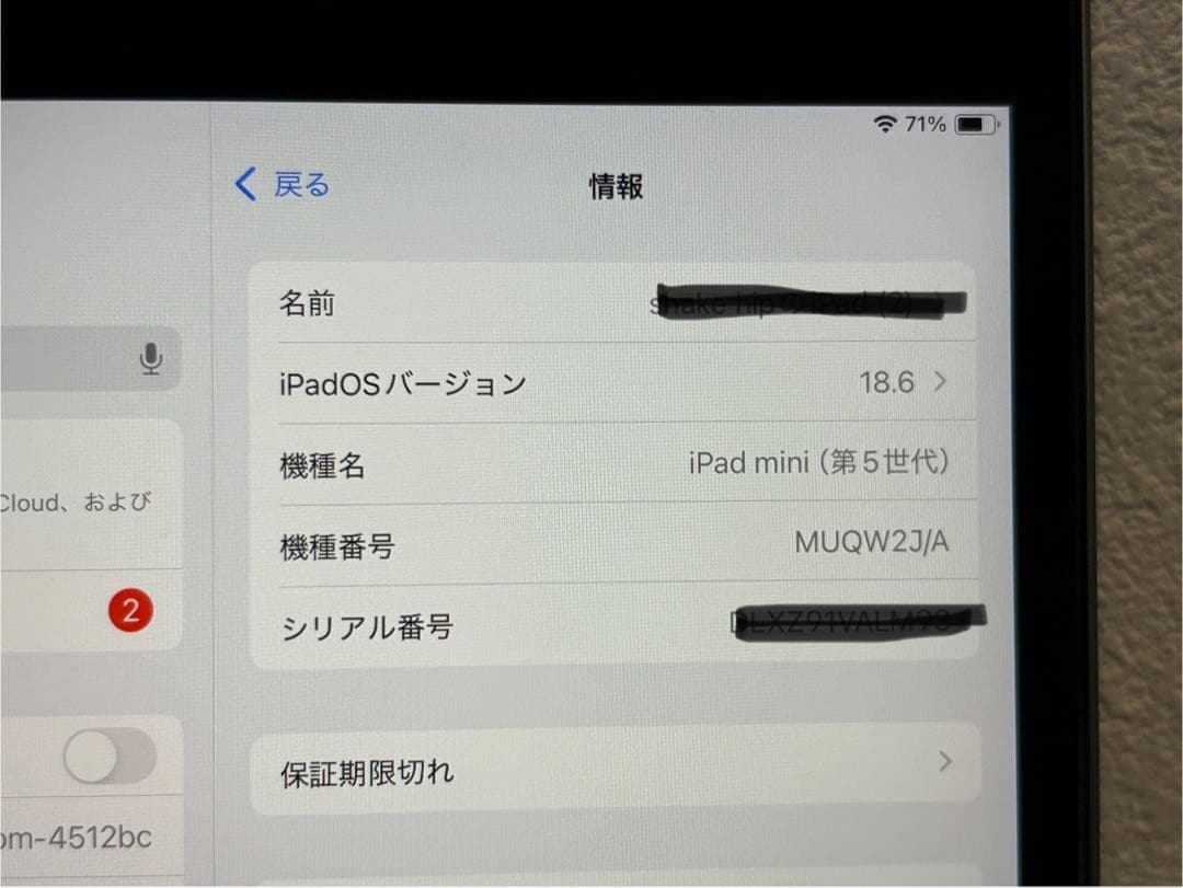 chay様【iPad mini5第5世代 64GB WIFI スペースグレイ】
