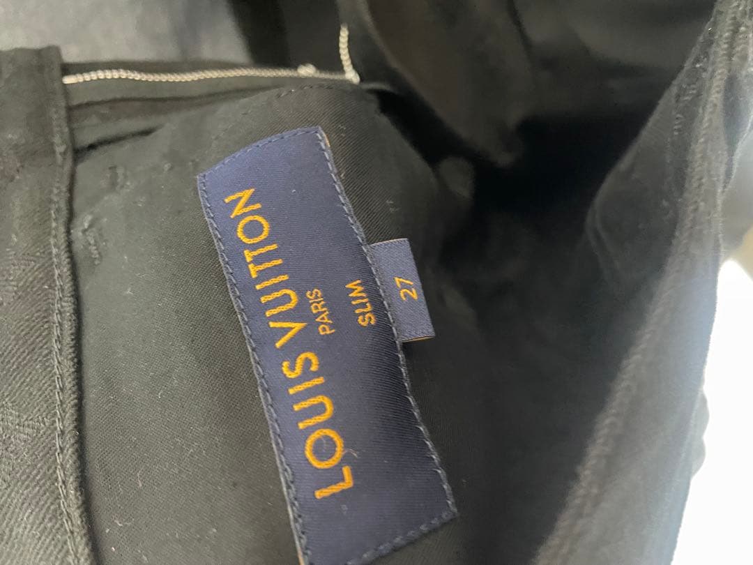 パンツ Louis Vuitton denim pants black 27