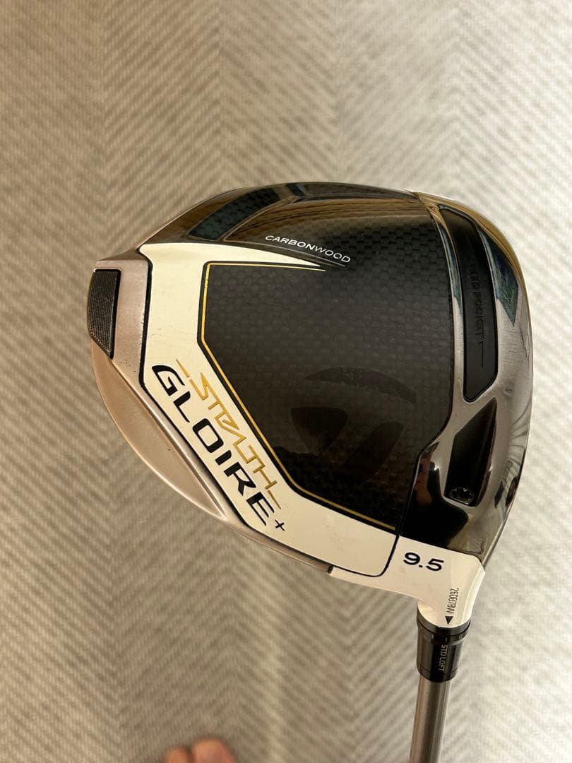 週末特価テーラーメイド ステルスグローレ+ドライバー 9.5度 ライオンカバー