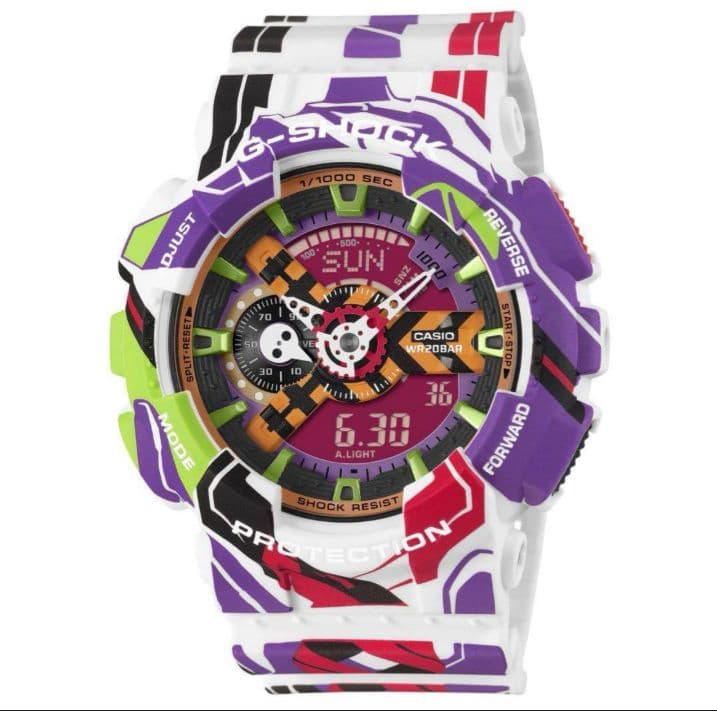 CASIO G-SHOCK エヴァンゲリオン　　GA-110EVA30-7AJR