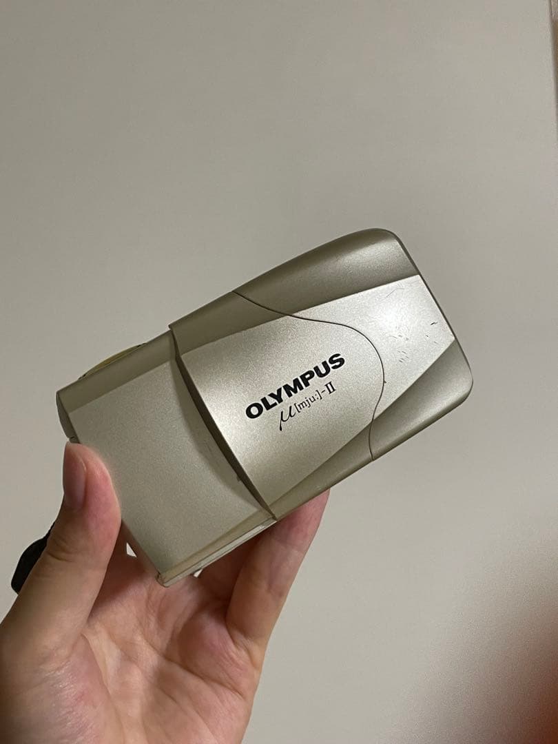 【作例あり】完動品 Olympus オリンパス mju ii 2 単焦点