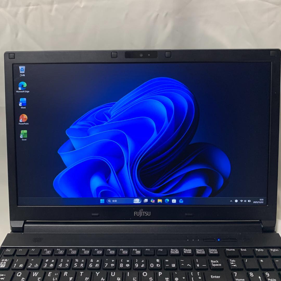 F09E【美品】富士通　15.6型FHD/i5第7世代/16G/SSD1TB 5
