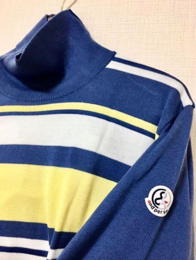 and per se セーター タートル メンズ LL XL ゴルフウェア★新品