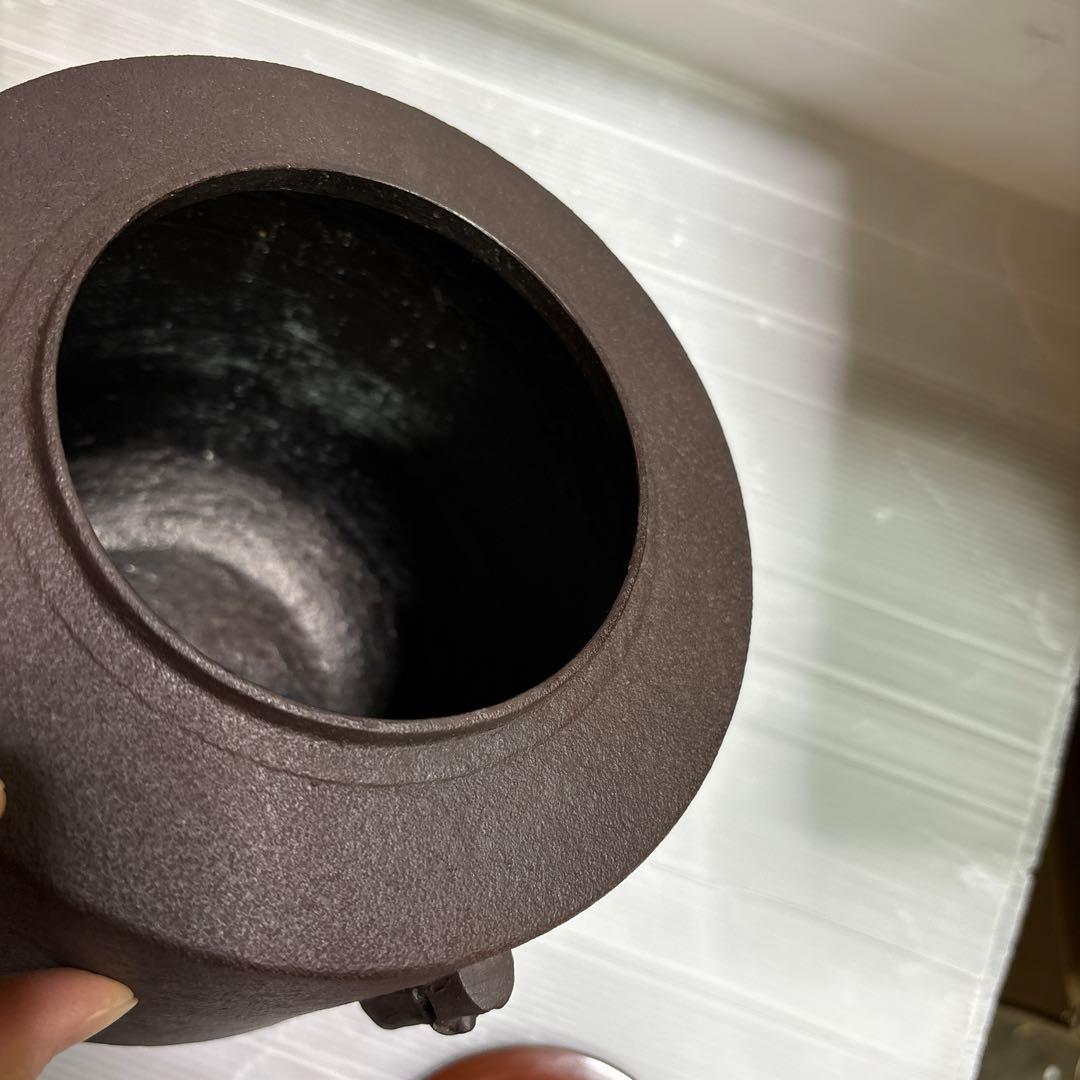 茶道具　筒形釜　お茶道具