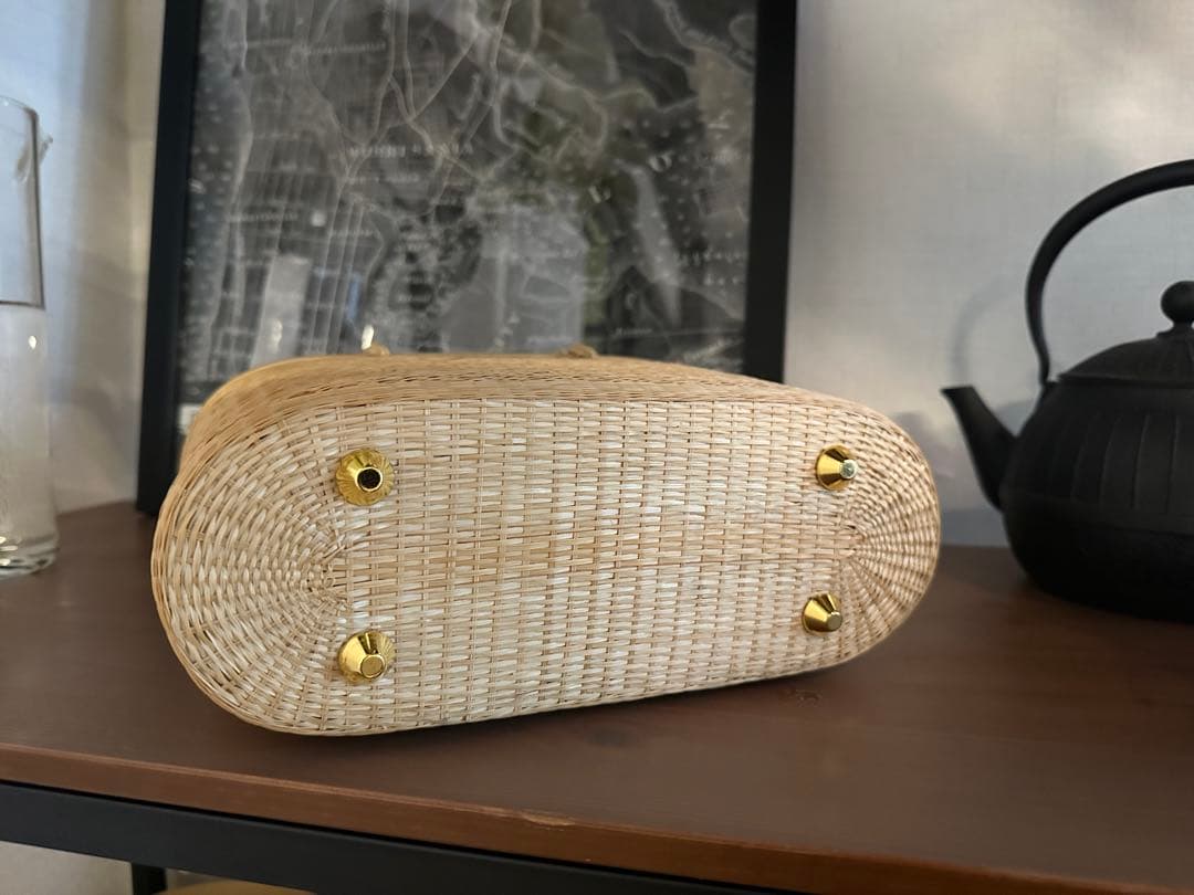 【新品】プラニー　かごバック　タイ王室御用達　プラニー工房　和装　着物　高級　竹