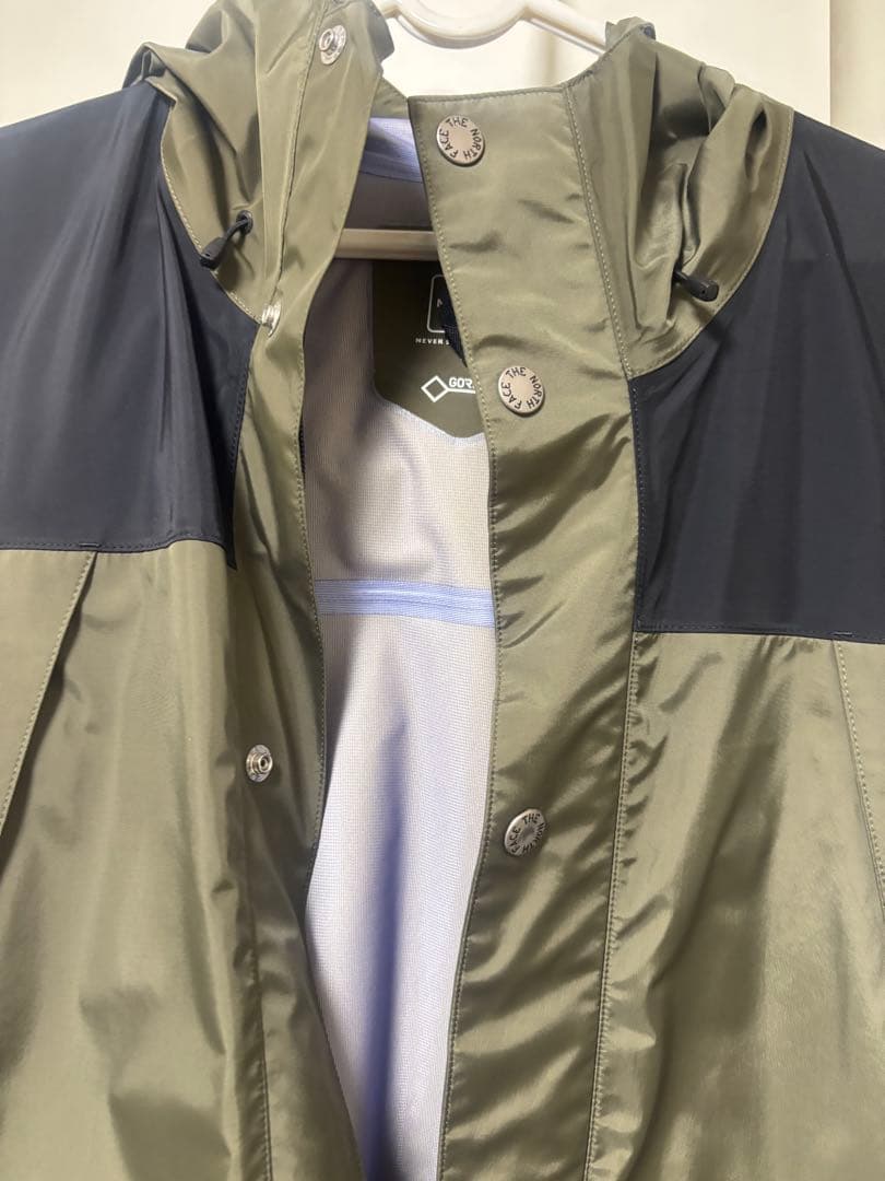 the north face マウンテンレインテックスコート Mサイズ