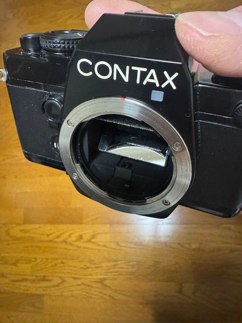 （動作良好） CONTAX 139+ワインダー（貼革・モルト交換整備済）