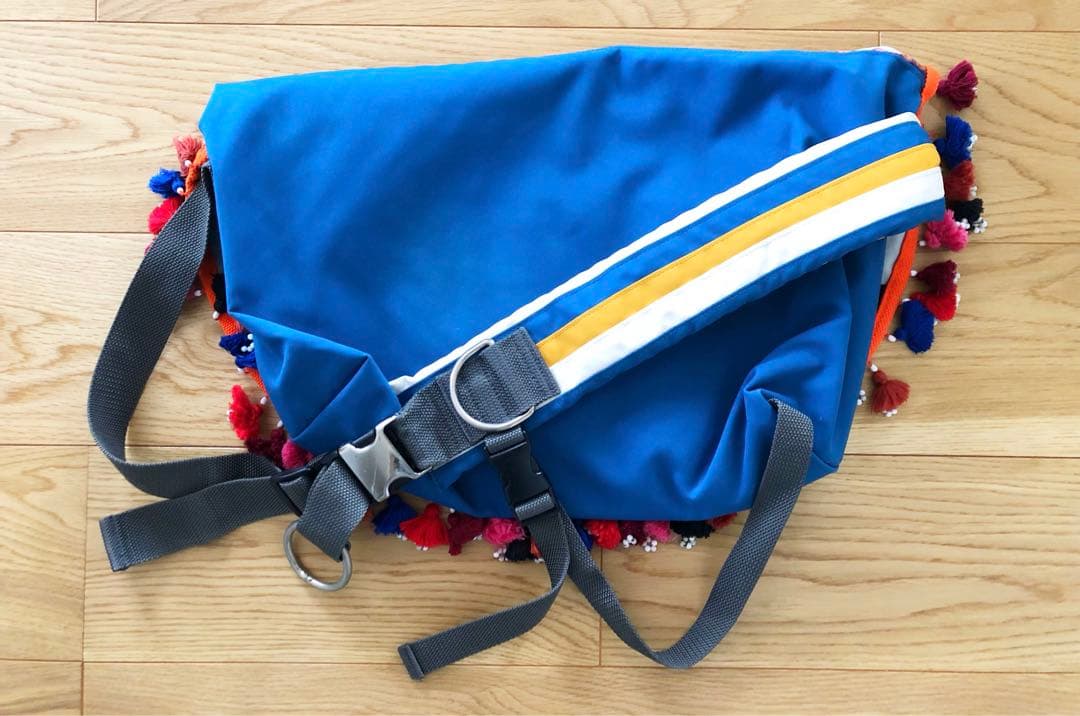 UNDERCOVER 民族柄転写プリント　メッセンジャーバッグ　アンダーカバー