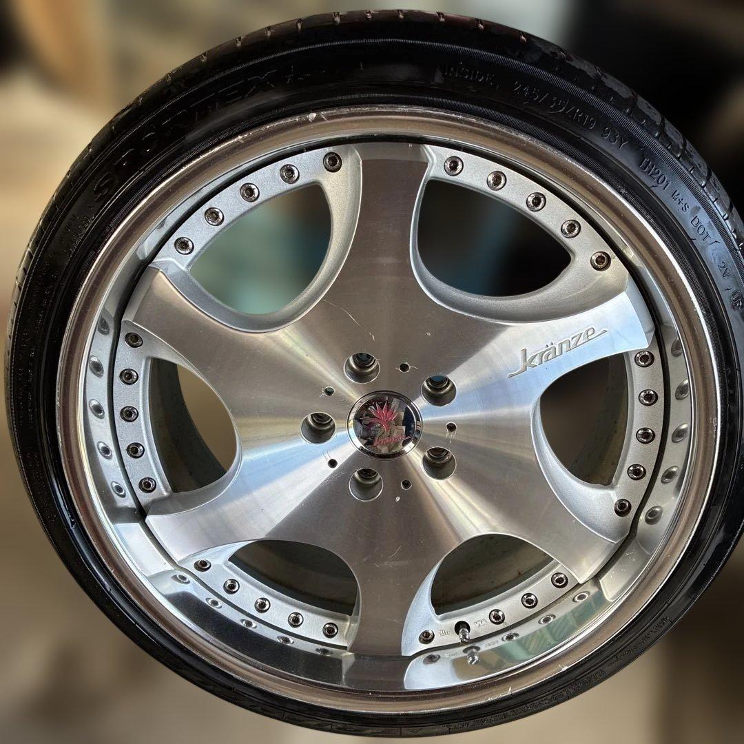 クレンツェ バズレイヤ 19インチ ４本セット