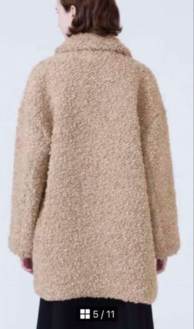 【極美品】アドーア☆大人気ベアブークレジャケットコート