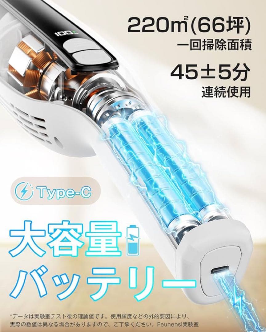 大特価 掃除機 コードレス2025最新型38KPa強力吸引&超軽量0.6kg
