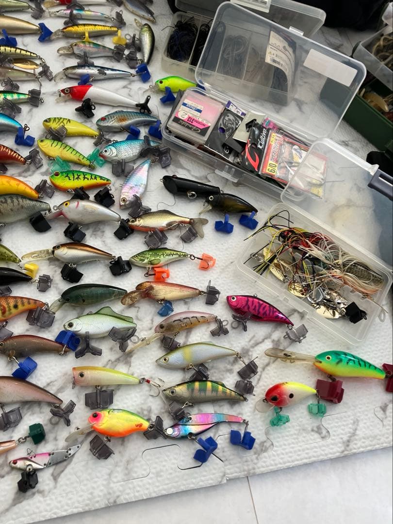 バス釣り引退セット　ルアーまとめ売り　ルアー大量セット　最終価格