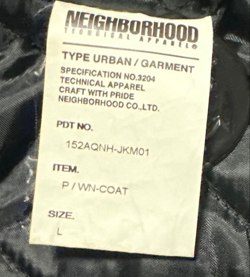 【NEIGHBORHOOD 】 美品☆ピーコート　 オリーブL