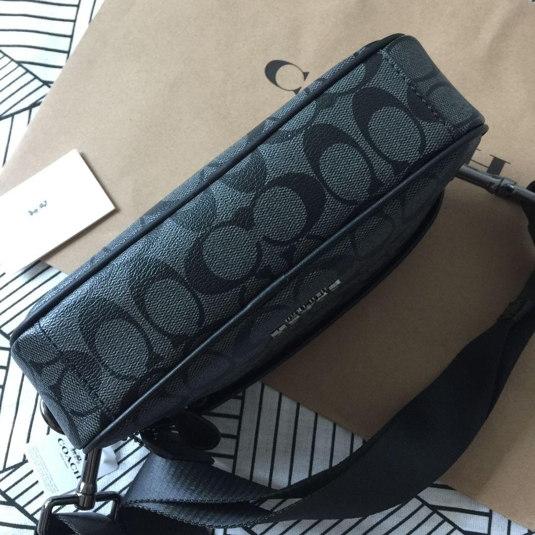 COACHコーチバッグ F50715 ブラック ショルダーバッグメンズバッグ