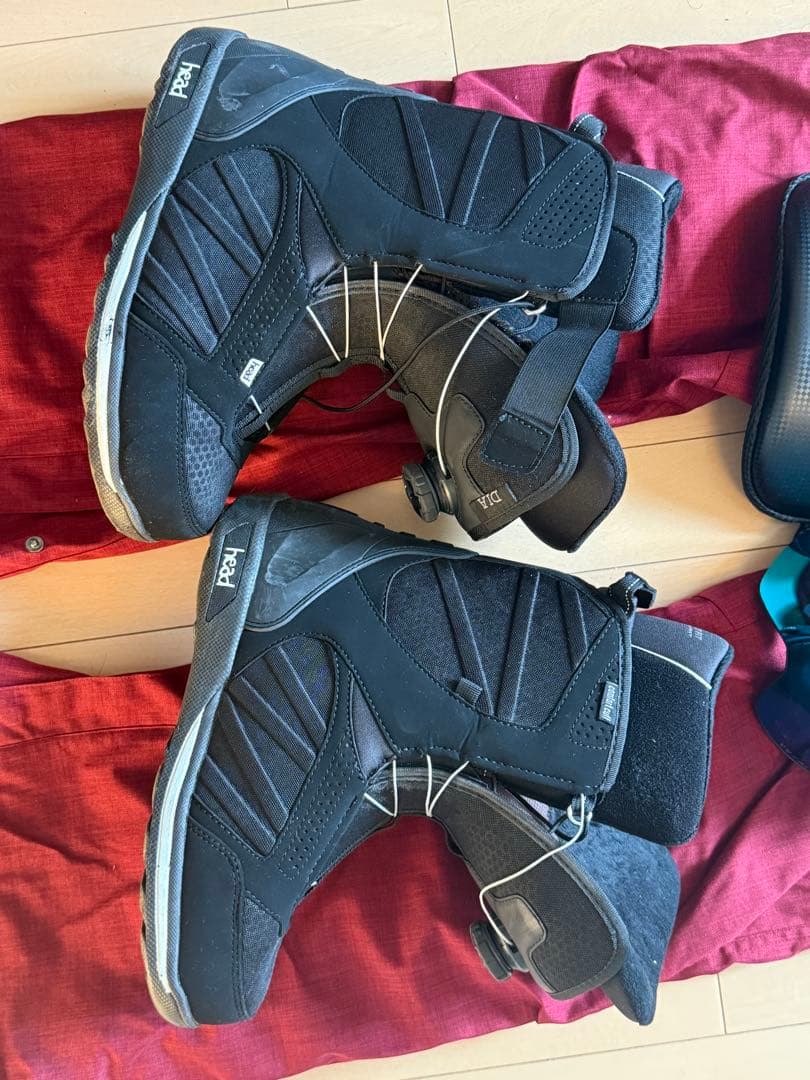 headスノーボードブーツ ブラック　その他ウェア(下)等付き