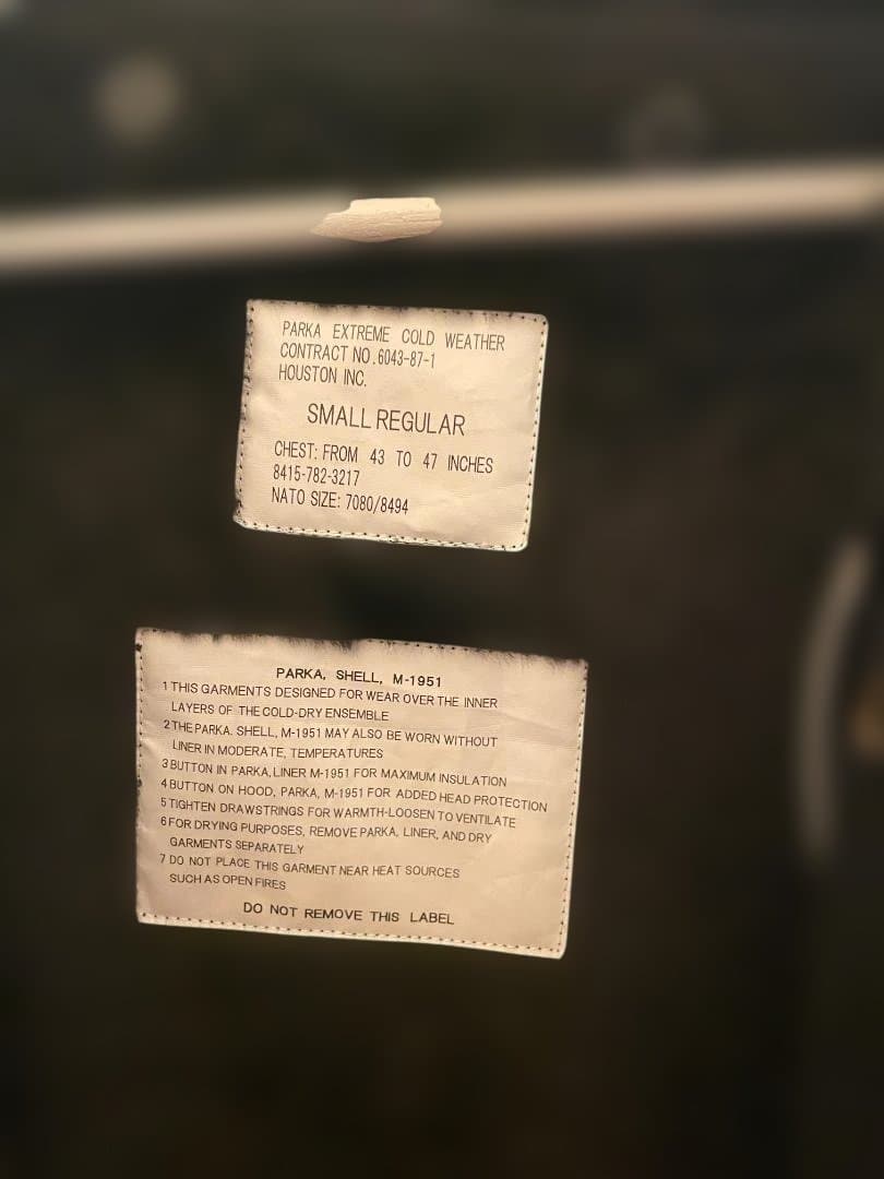 HOUSTON 5409M 米軍 M-51パーカ モッズコート Sサイズ